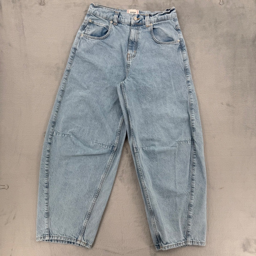BDG Women's Blue Rih‎ Extreme Baggy Mid-Rise Relaxed Fit Jeans Women's Size 25 - Picture 2 of 16